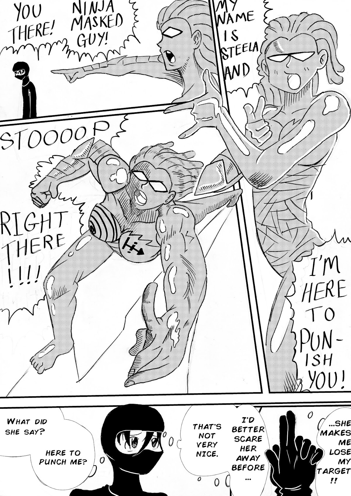 Power of Steela vs Jagged Chapter 1 page 15 - Chapter 1 : Steela vs Kurai