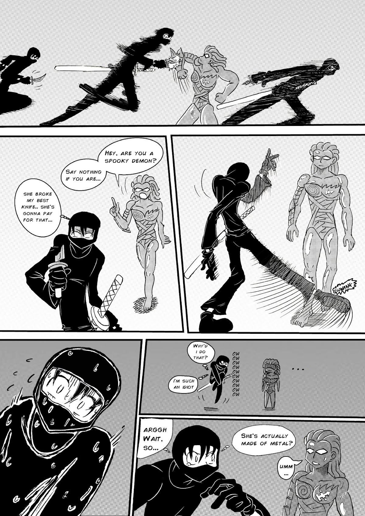 Power of Steela vs Jagged Chapter 1 page 17 - Chapter 1 : Steela vs Kurai