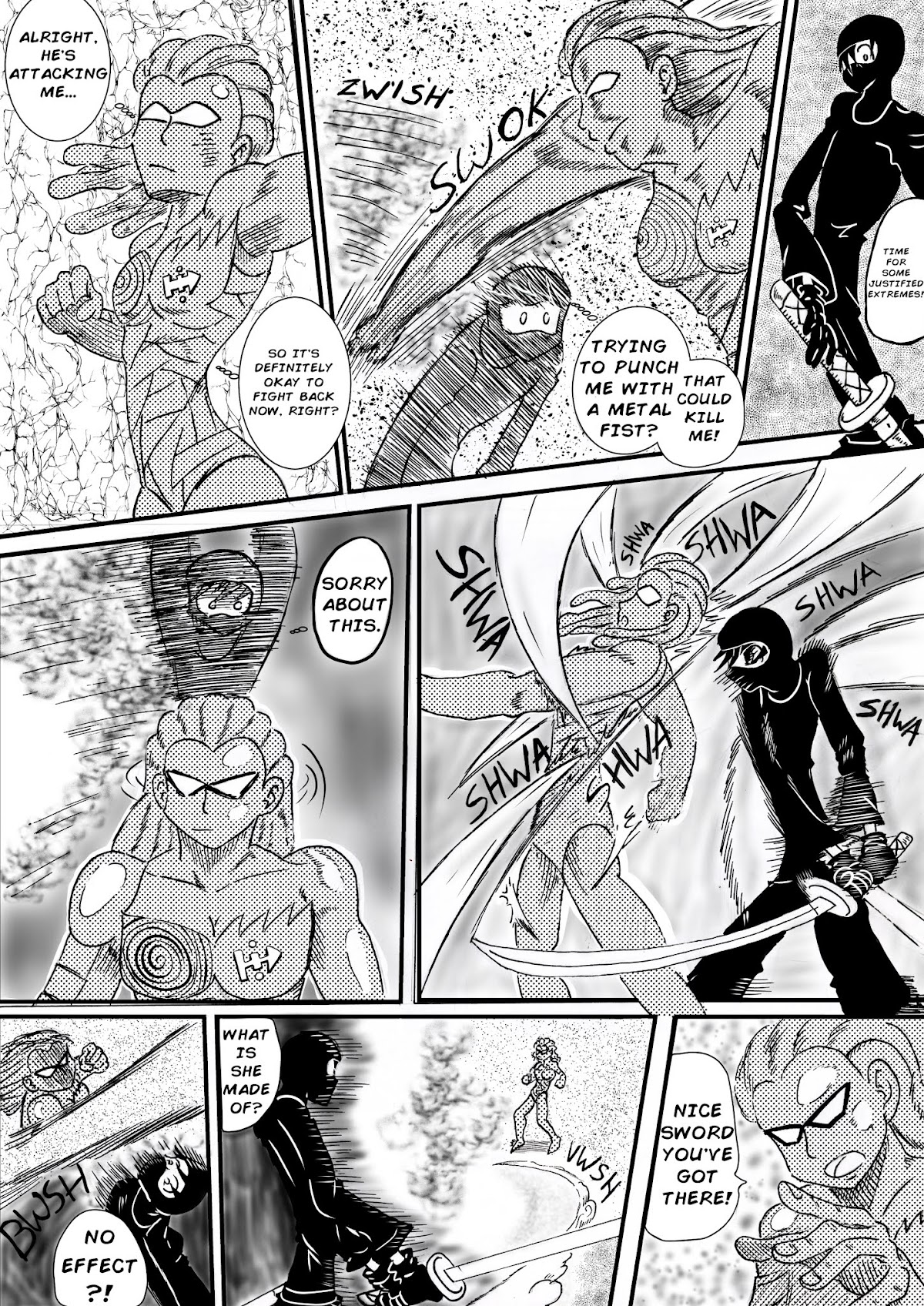 Power of Steela vs Jagged Chapter 1 page 18 - Chapter 1 : Steela vs Kurai