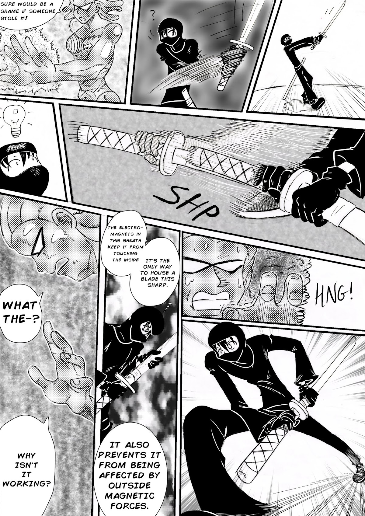 Power of Steela vs Jagged Chapter 1 page 19 - Chapter 1 : Steela vs Kurai
