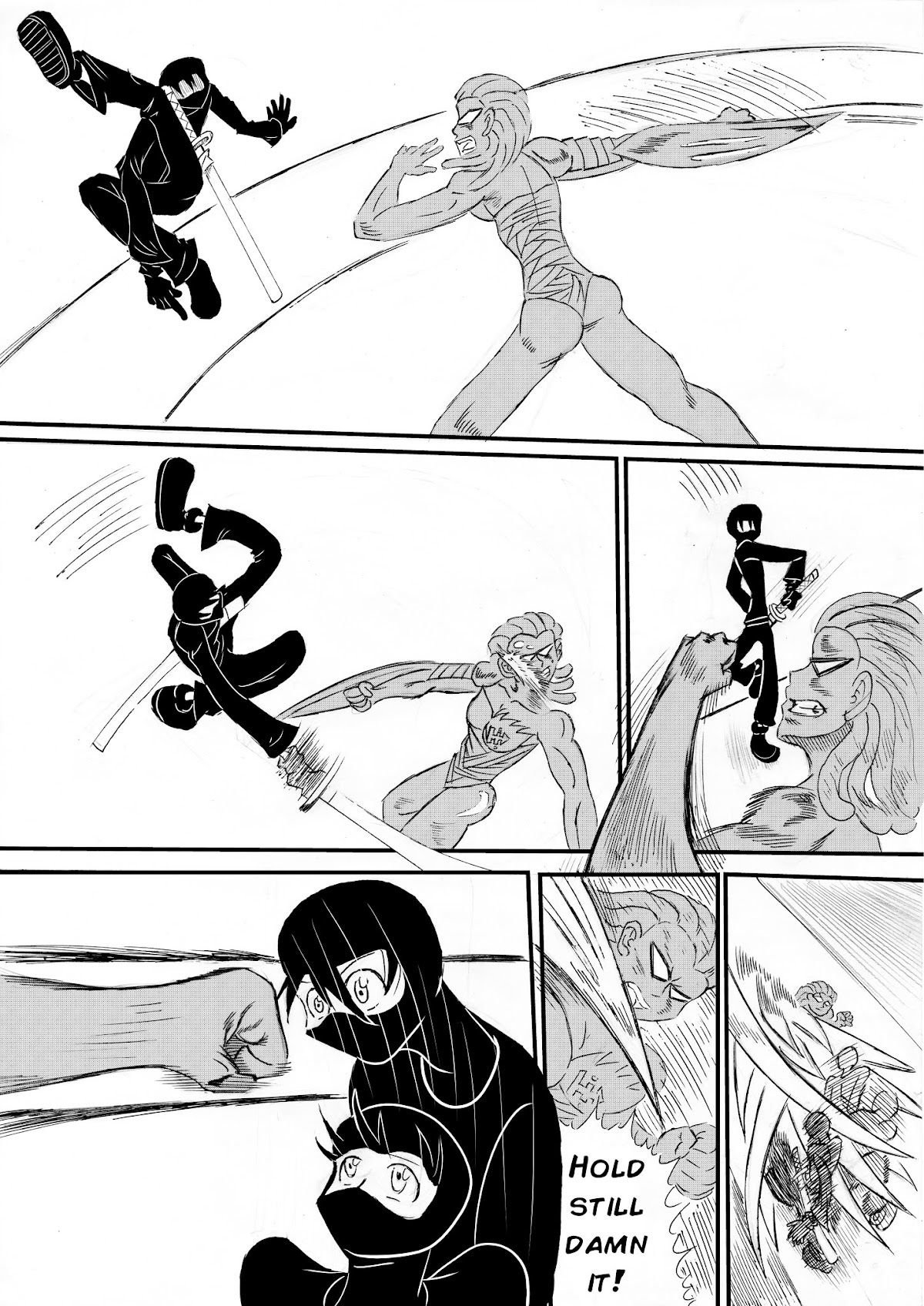 Power of Steela vs Jagged Chapter 1 page 23 - Chapter 1 : Steela vs Kurai