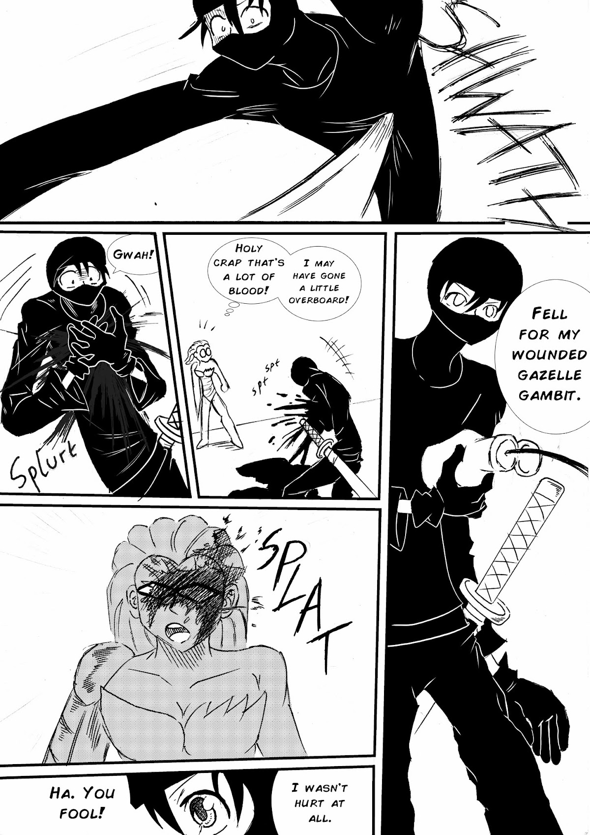 Power of Steela vs Jagged Chapter 1 page 24 - Chapter 1 : Steela vs Kurai