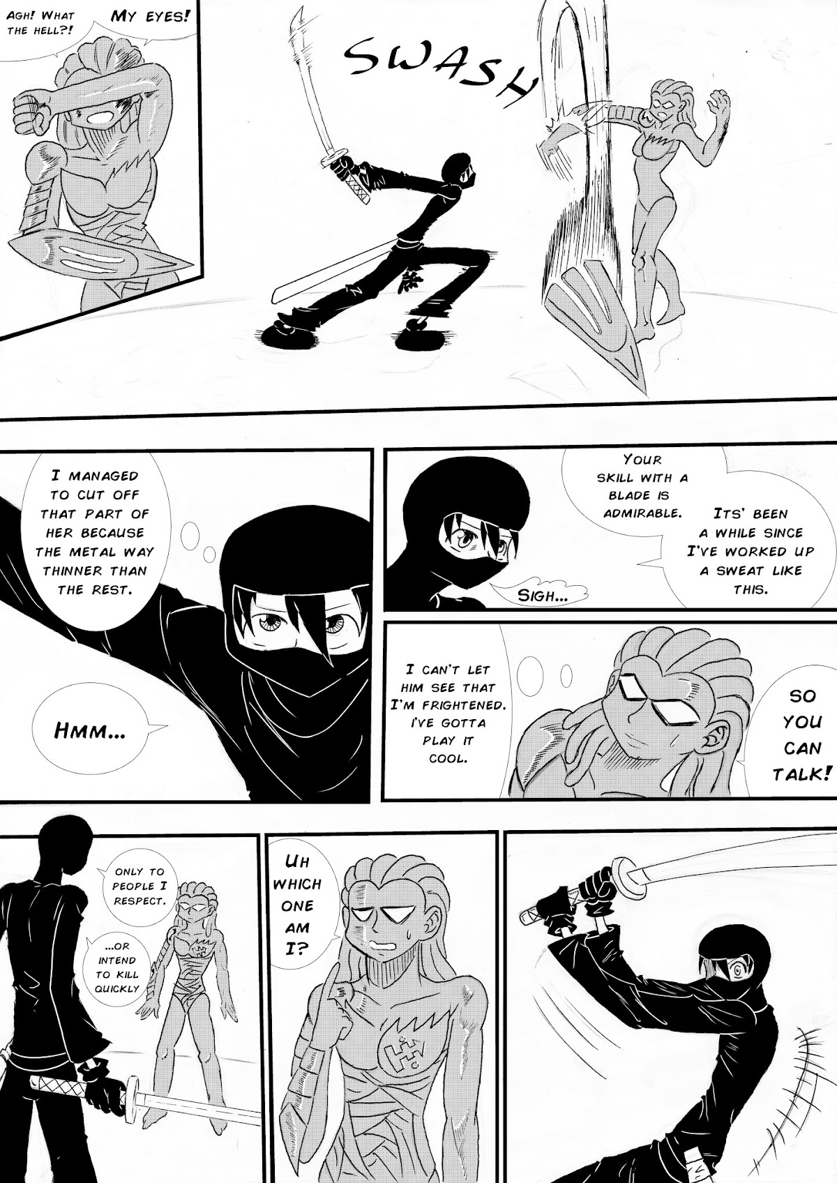 Power of Steela vs Jagged Chapter 1 page 25 - Chapter 1 : Steela vs Kurai