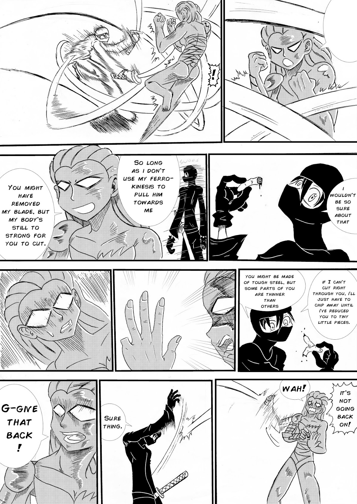 Power of Steela vs Jagged Chapter 1 page 26 - Chapter 1 : Steela vs Kurai