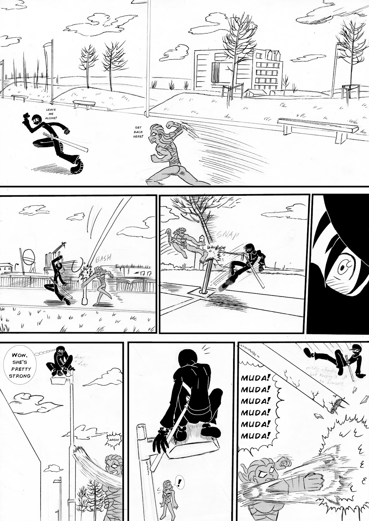 Power of Steela vs Jagged Chapter 1 page 28 - Chapter 1 : Steela vs Kurai