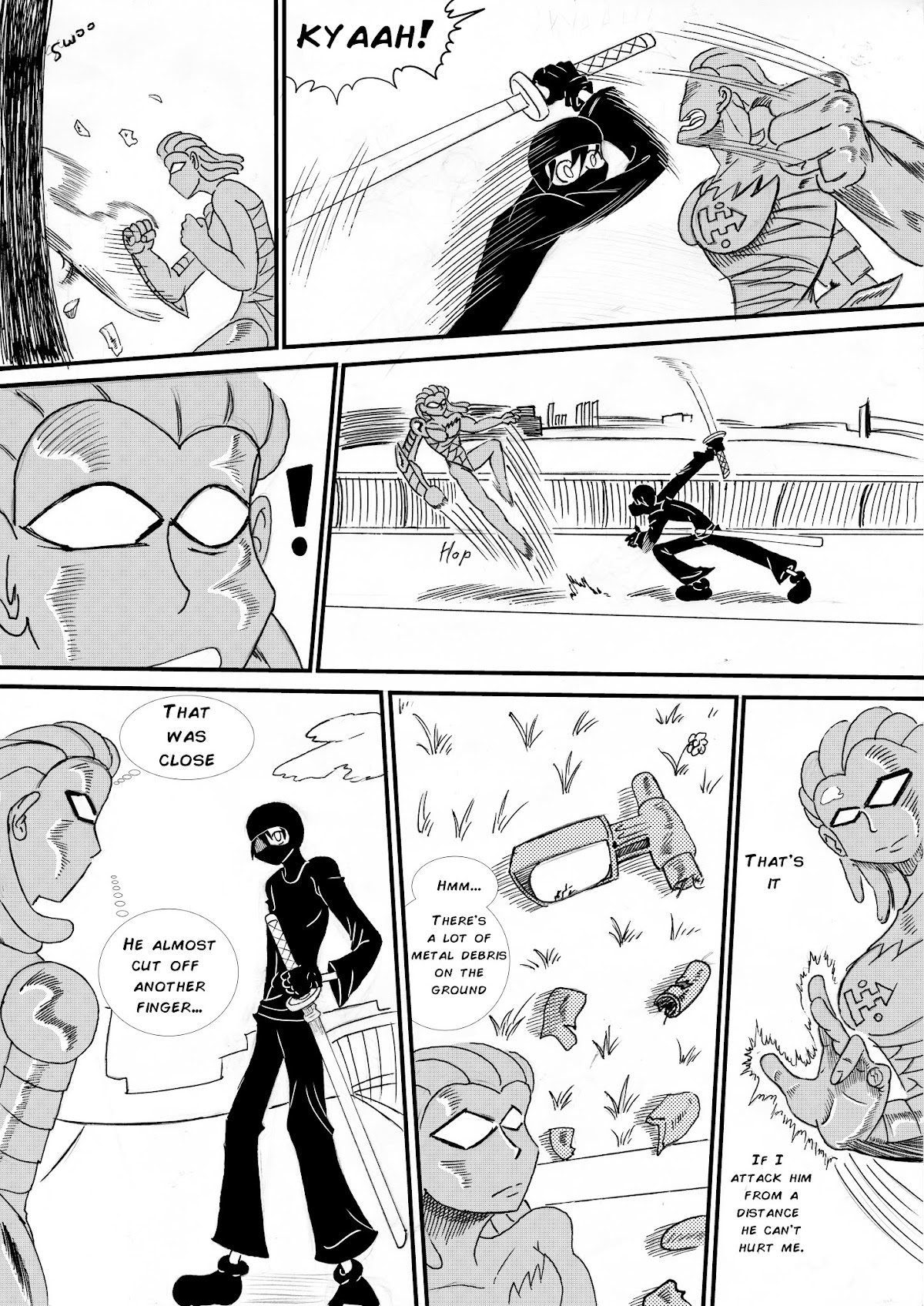 Power of Steela vs Jagged Chapter 1 page 29 - Chapter 1 : Steela vs Kurai