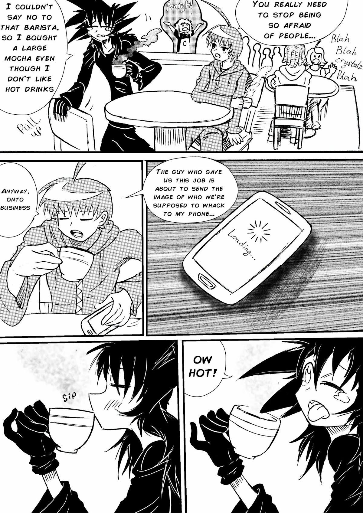 Power of Steela vs Jagged Chapter 1 page 7 - Chapter 1 : Steela vs Kurai