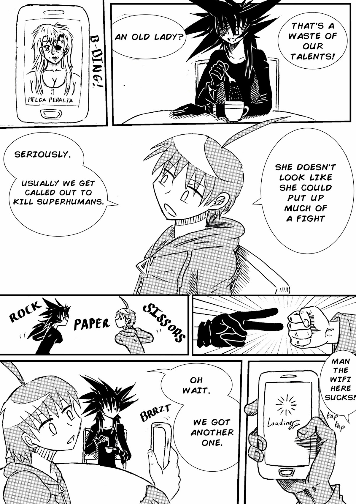 Power of Steela vs Jagged Chapter 1 page 8 - Chapter 1 : Steela vs Kurai