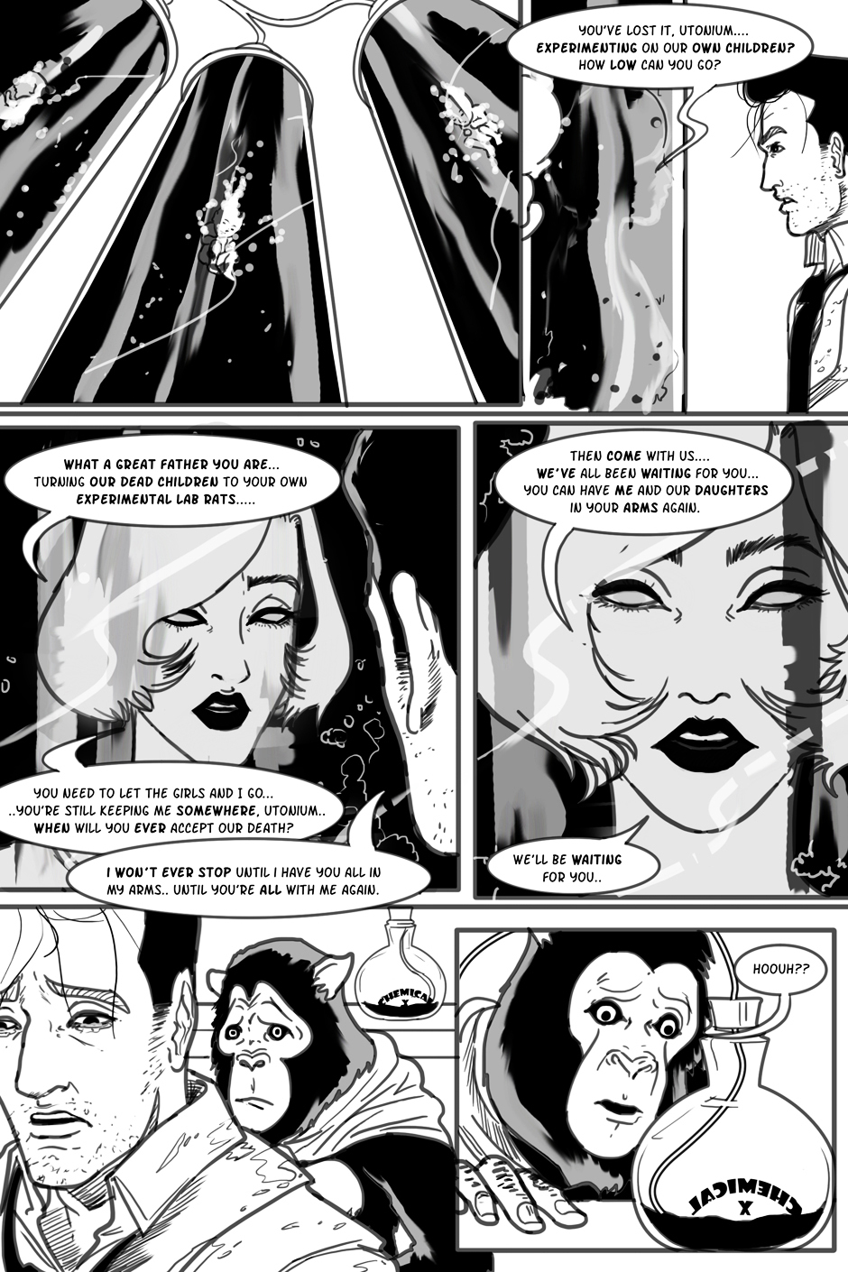 Powerpuff Girls Re-imagined Chapter 1 page 24 - Chapter 1 : Birth Of Angels