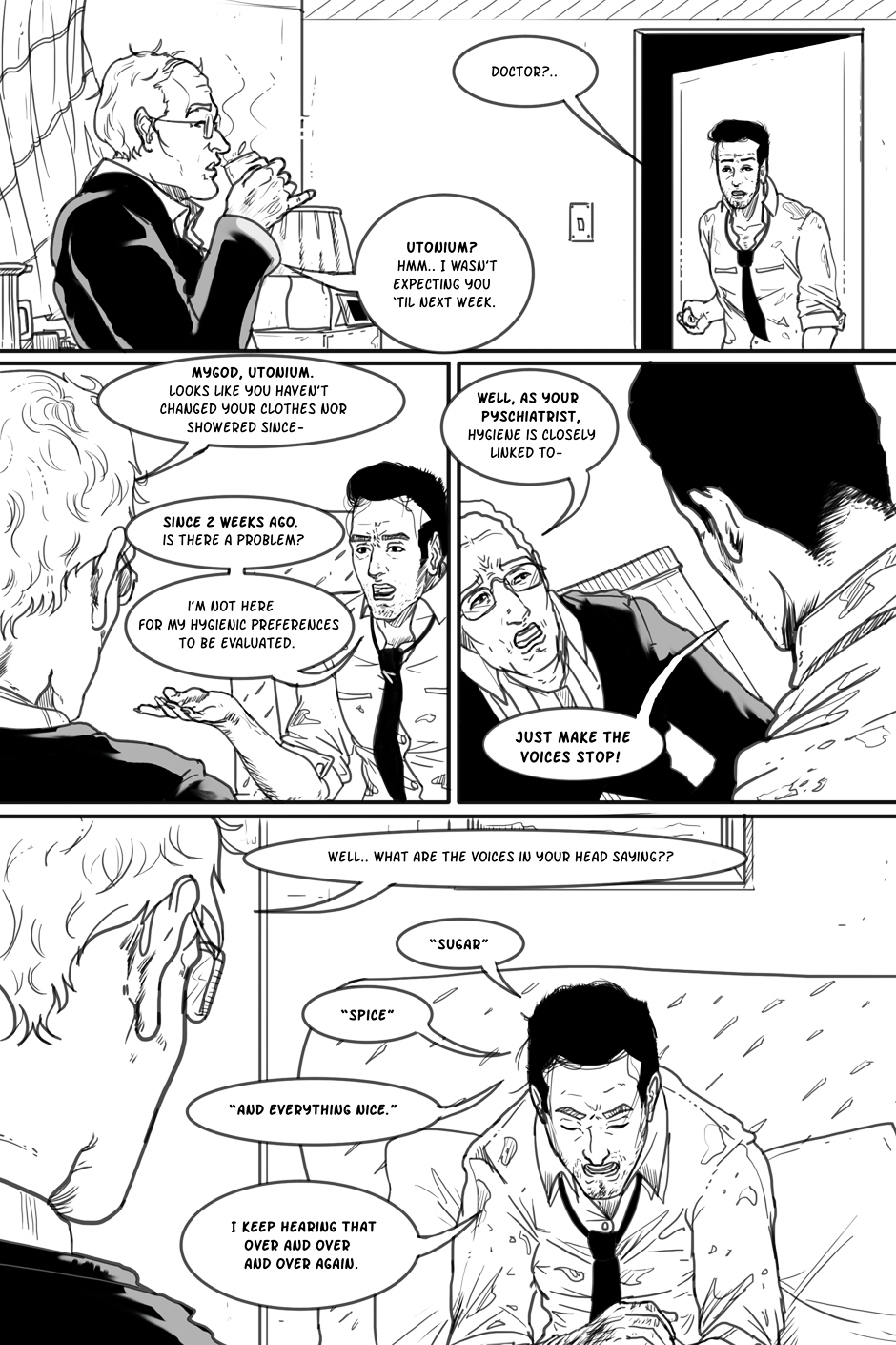 Powerpuff Girls Re-imagined Chapter 1 page 6 - Chapter 1 : Birth Of Angels