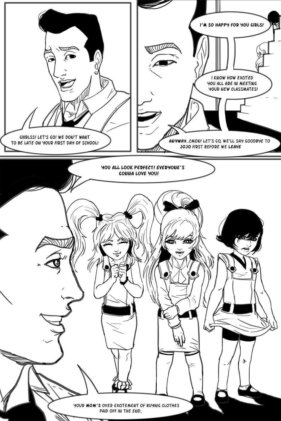 Powerpuff Girls Re-imagined Chapter 2.1 page 12 - Chapter 2 Part1 : Reunion: Part 1