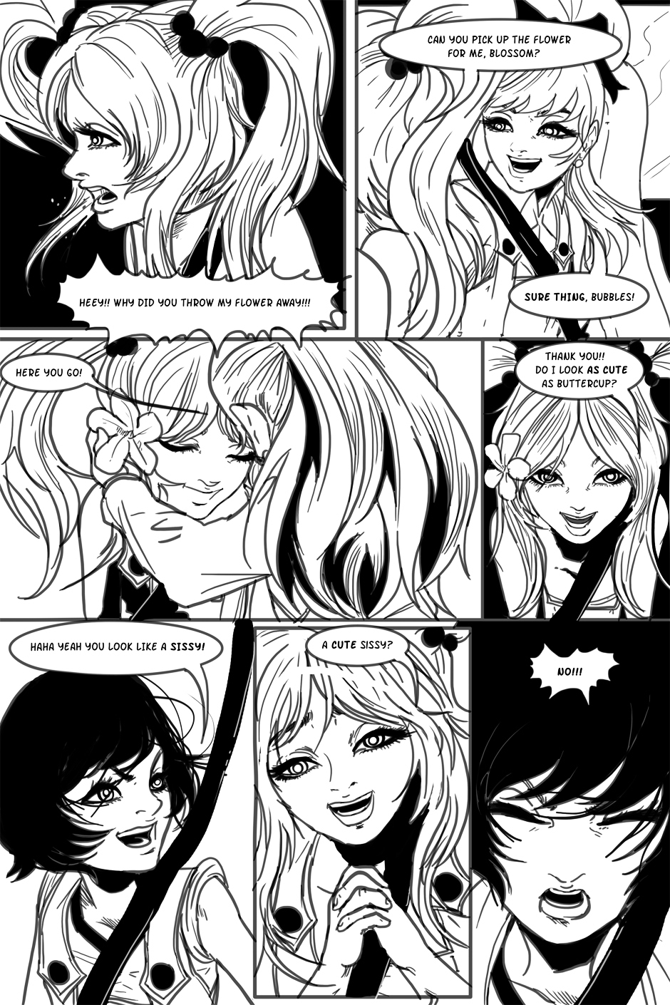 Powerpuff Girls Re-imagined Chapter 2.1 page 22 - Chapter 2 Part1 : Reunion: Part 1