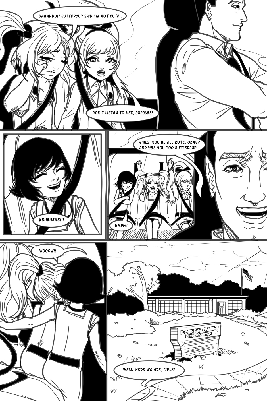 Powerpuff Girls Re-imagined Chapter 2.1 page 23 - Chapter 2 Part1 : Reunion: Part 1