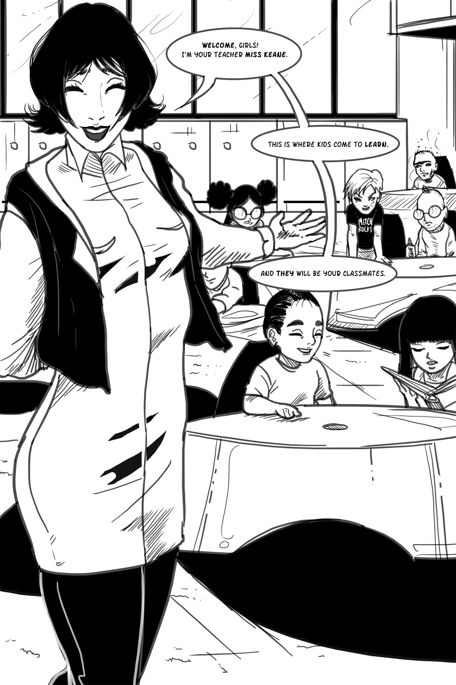 Powerpuff Girls Re-imagined Chapter 2.1 page 24 - Chapter 2 Part1 : Reunion: Part 1