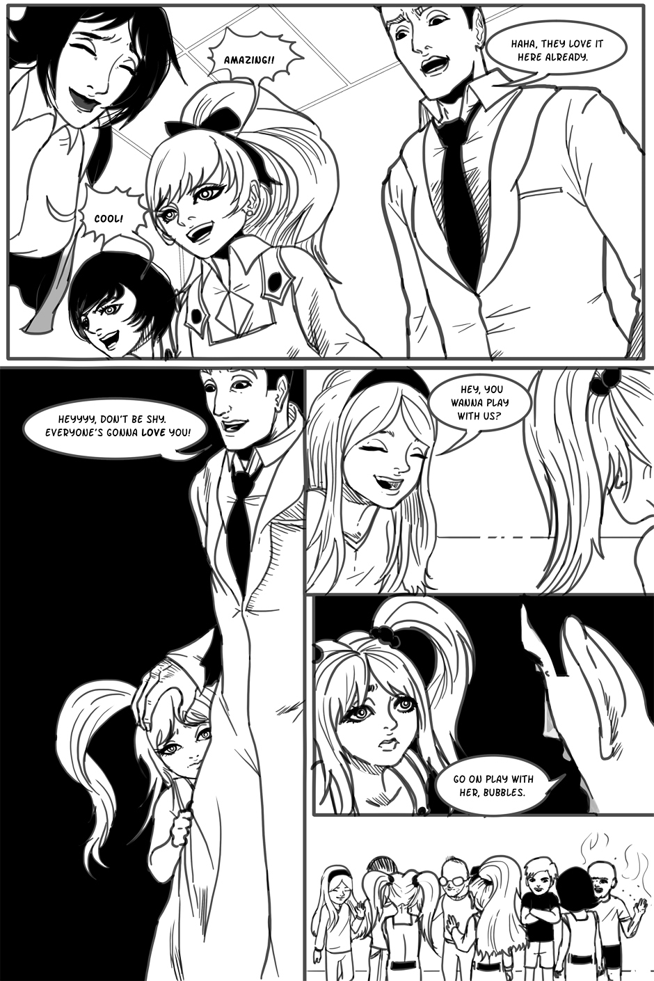 Powerpuff Girls Re-imagined Chapter 2.1 page 25 - Chapter 2 Part1 : Reunion: Part 1
