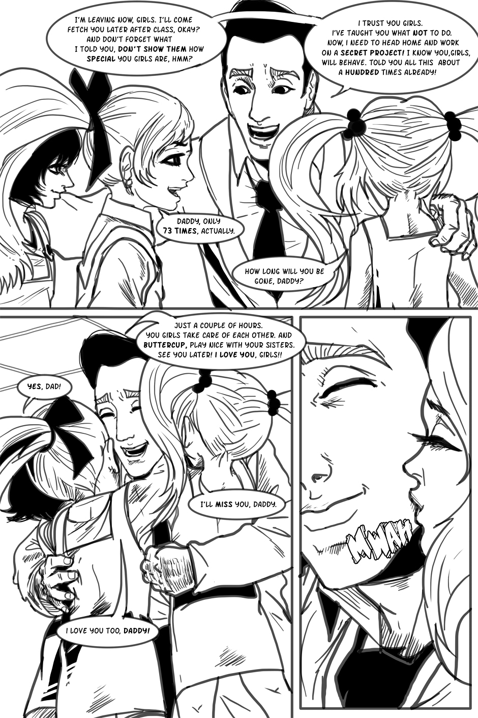 Powerpuff Girls Re-imagined Chapter 2.1 page 26 - Chapter 2 Part1 : Reunion: Part 1