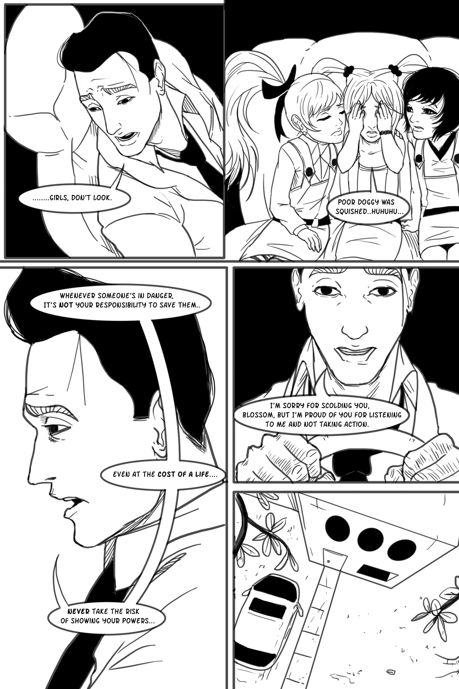 Powerpuff Girls Re-imagined Chapter 2.2 page 12 - Chapter 2 part2 : Reunion: Part 2