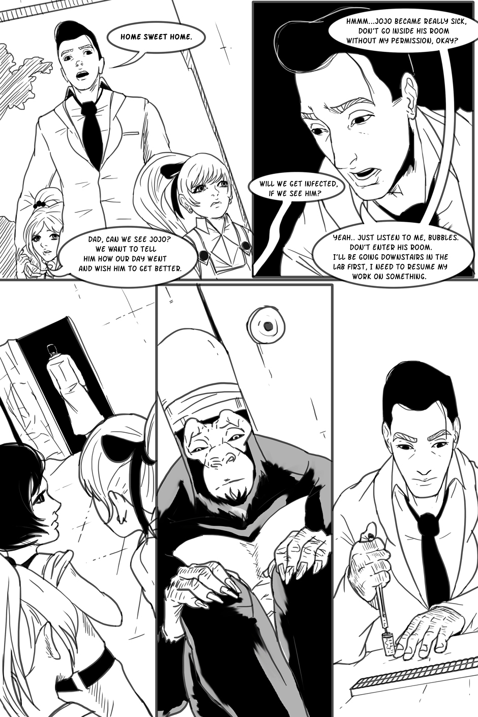 Powerpuff Girls Re-imagined Chapter 2.2 page 13 - Chapter 2 part2 : Reunion: Part 2