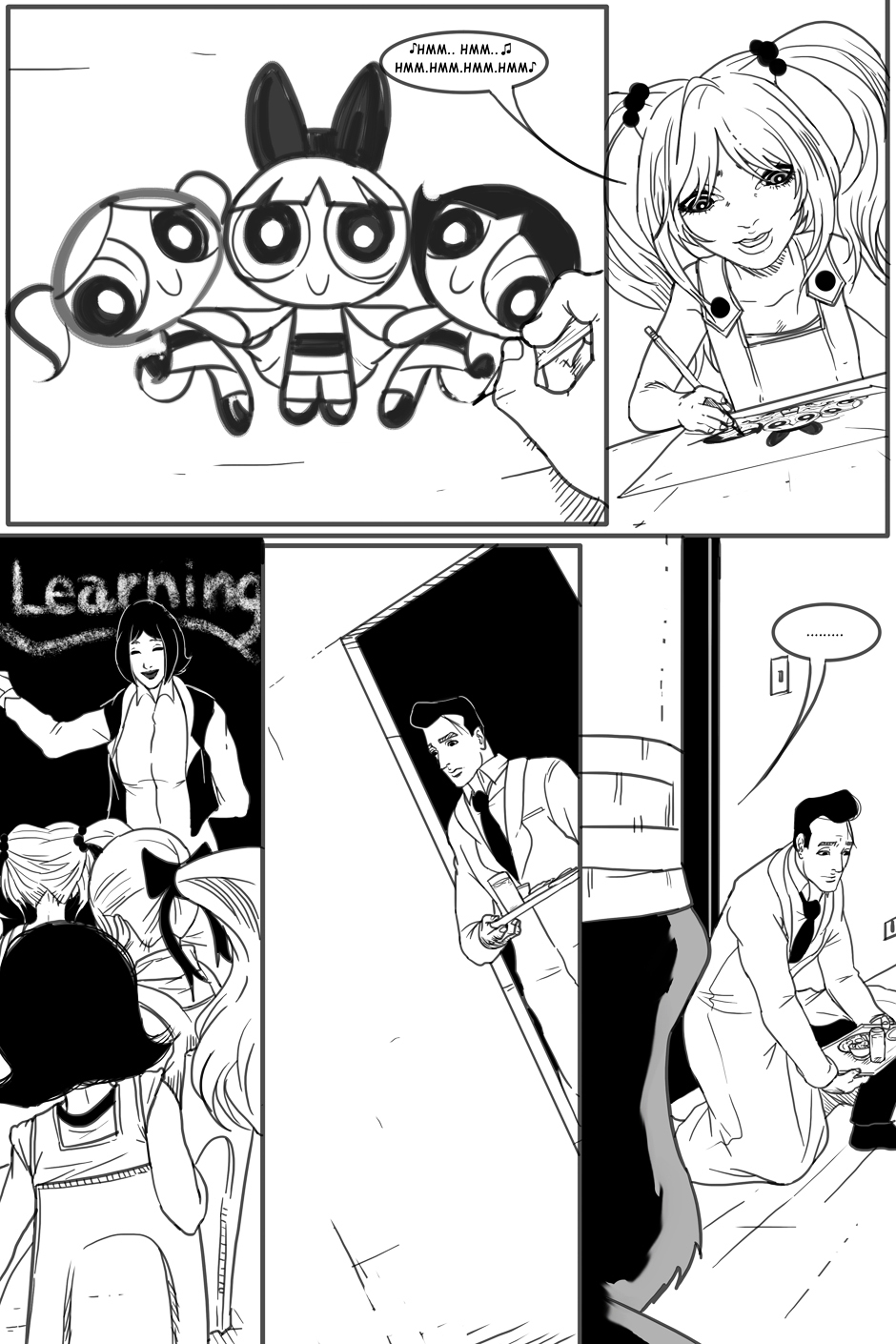 Powerpuff Girls Re-imagined Chapter 2.2 page 14 - Chapter 2 part2 : Reunion: Part 2