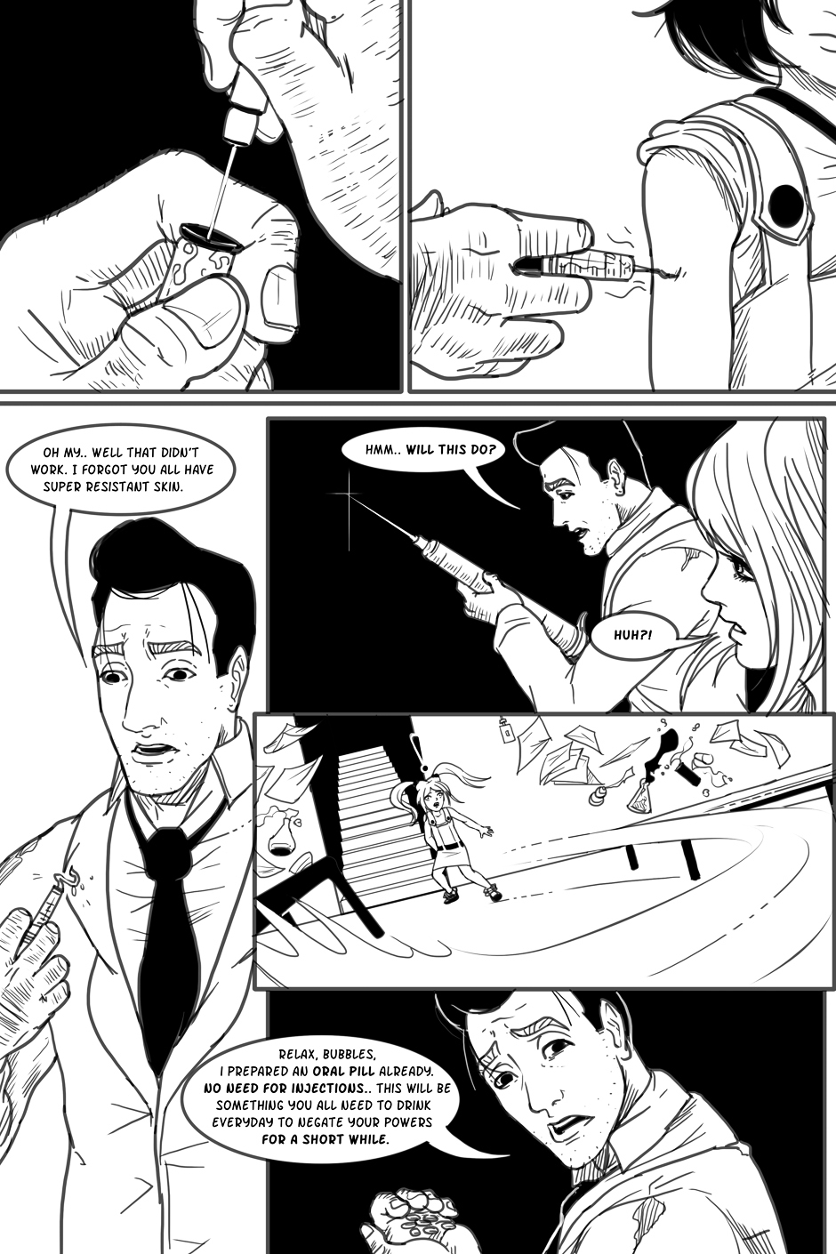 Powerpuff Girls Re-imagined Chapter 2.2 page 17 - Chapter 2 part2 : Reunion: Part 2