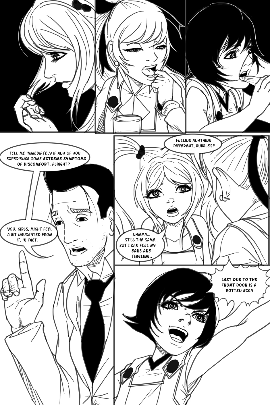 Powerpuff Girls Re-imagined Chapter 2.2 page 18 - Chapter 2 part2 : Reunion: Part 2