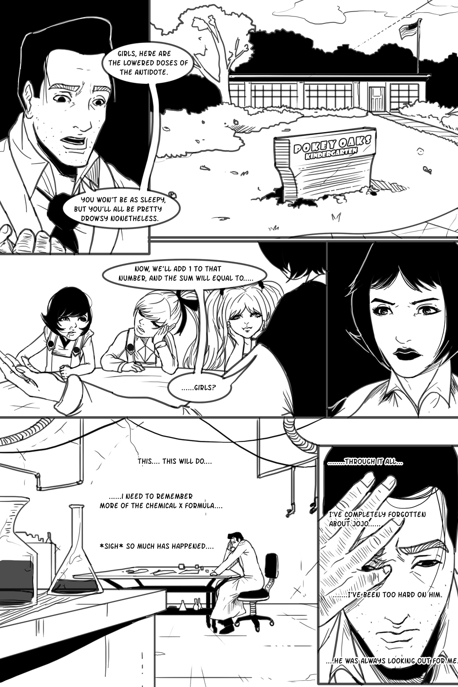 Powerpuff Girls Re-imagined Chapter 2.2 page 28 - Chapter 2 part2 : Reunion: Part 2
