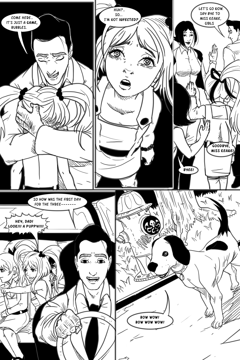 Powerpuff Girls Re-imagined Chapter 2.2 page 9 - Chapter 2 part2 : Reunion: Part 2