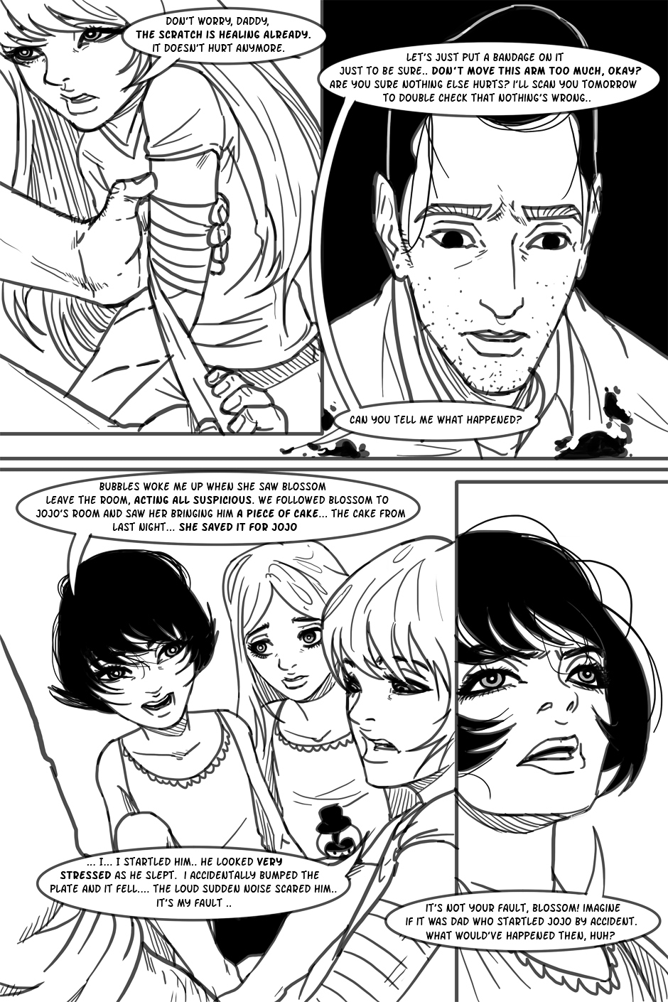 Powerpuff Girls Re-imagined Chapter 2.3 page 18 - Chapter 2 part3 : Reunion: Part 3