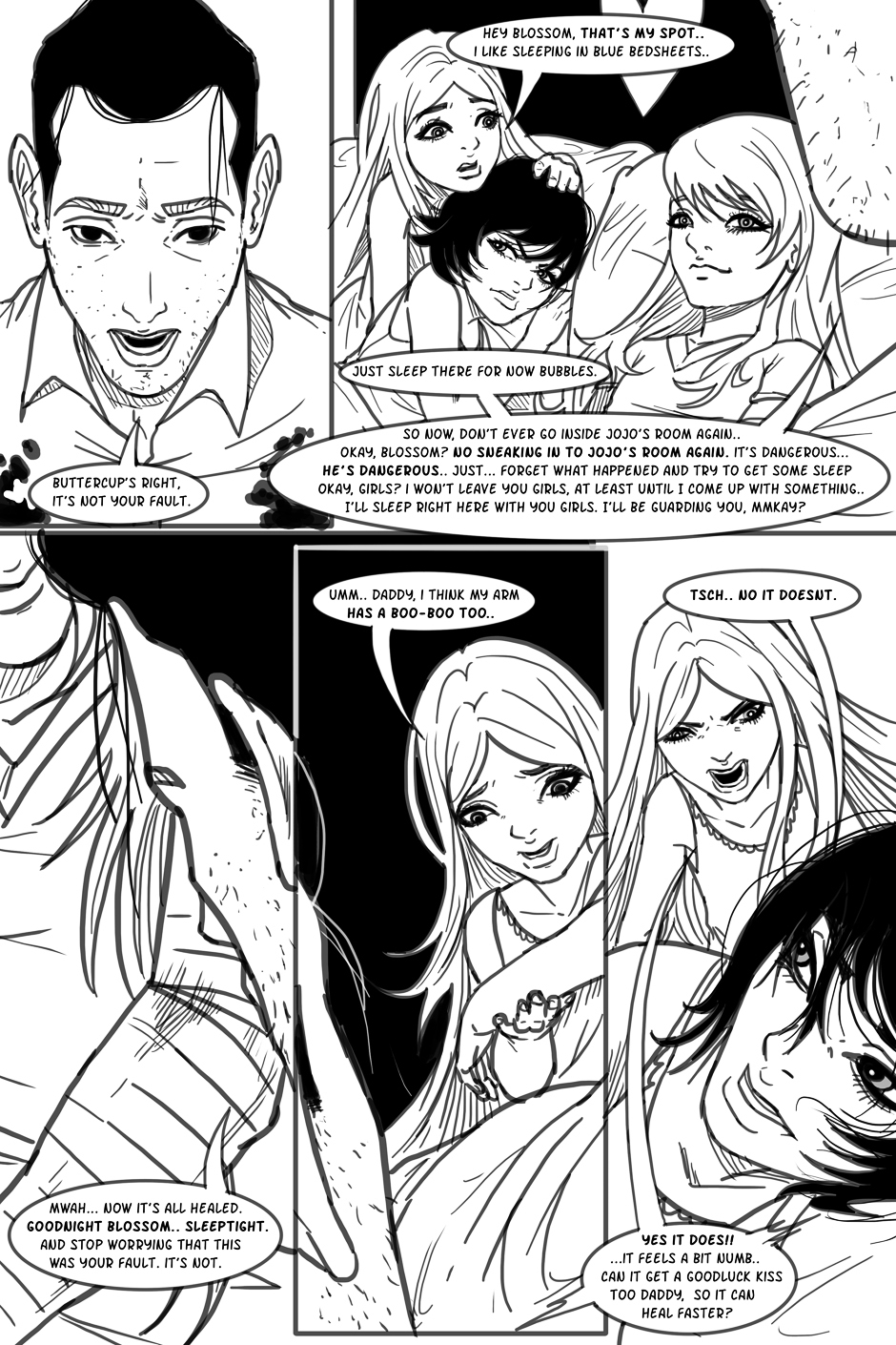 Powerpuff Girls Re-imagined Chapter 2.3 page 19 - Chapter 2 part3 : Reunion: Part 3