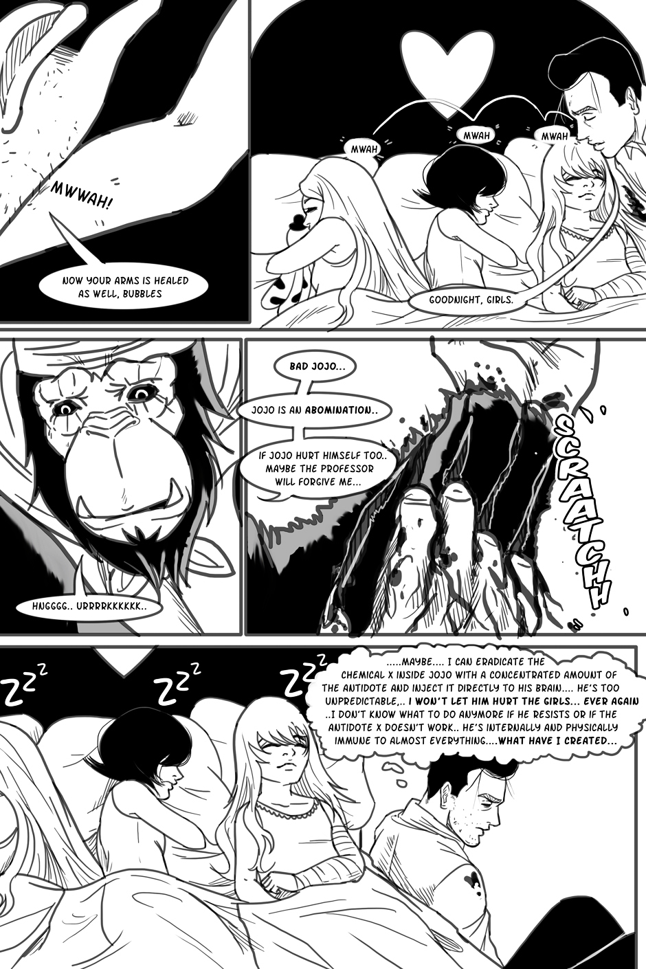 Powerpuff Girls Re-imagined Chapter 2.3 page 20 - Chapter 2 part3 : Reunion: Part 3