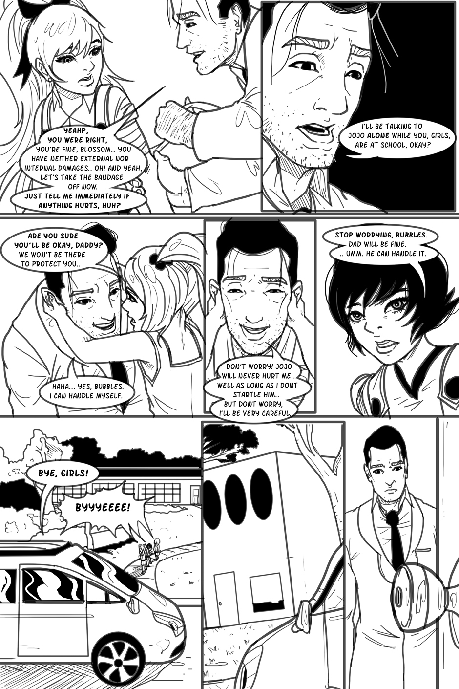 Powerpuff Girls Re-imagined Chapter 2.3 page 25 - Chapter 2 part3 : Reunion: Part 3