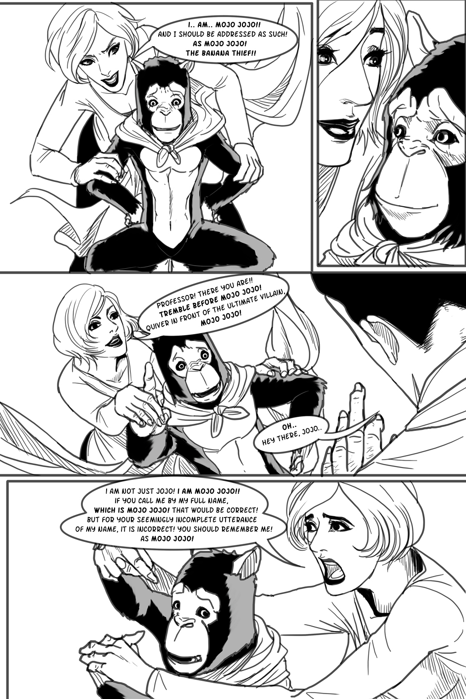 Powerpuff Girls Re-imagined Chapter 2.3 page 5 - Chapter 2 part3 : Reunion: Part 3