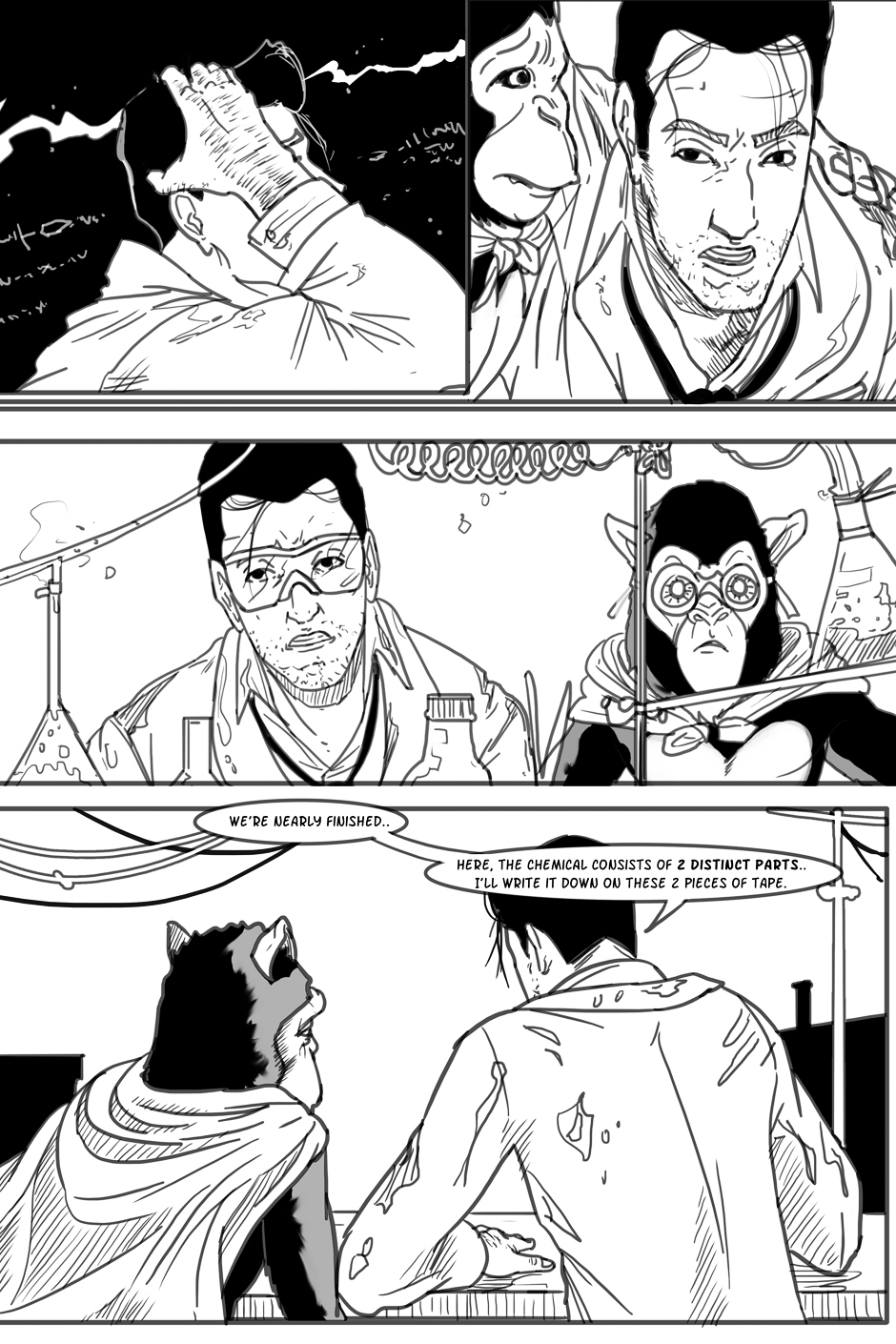 Powerpuff Girls Re-imagined Chapter 2.3 page 6 - Chapter 2 part3 : Reunion: Part 3