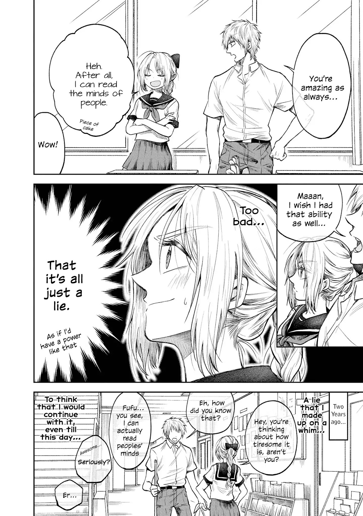 Precious 4p Short Stories Chapter 1 page 2 - Chapter 1: Battle of Intelligennce [by Kudo Makoto]