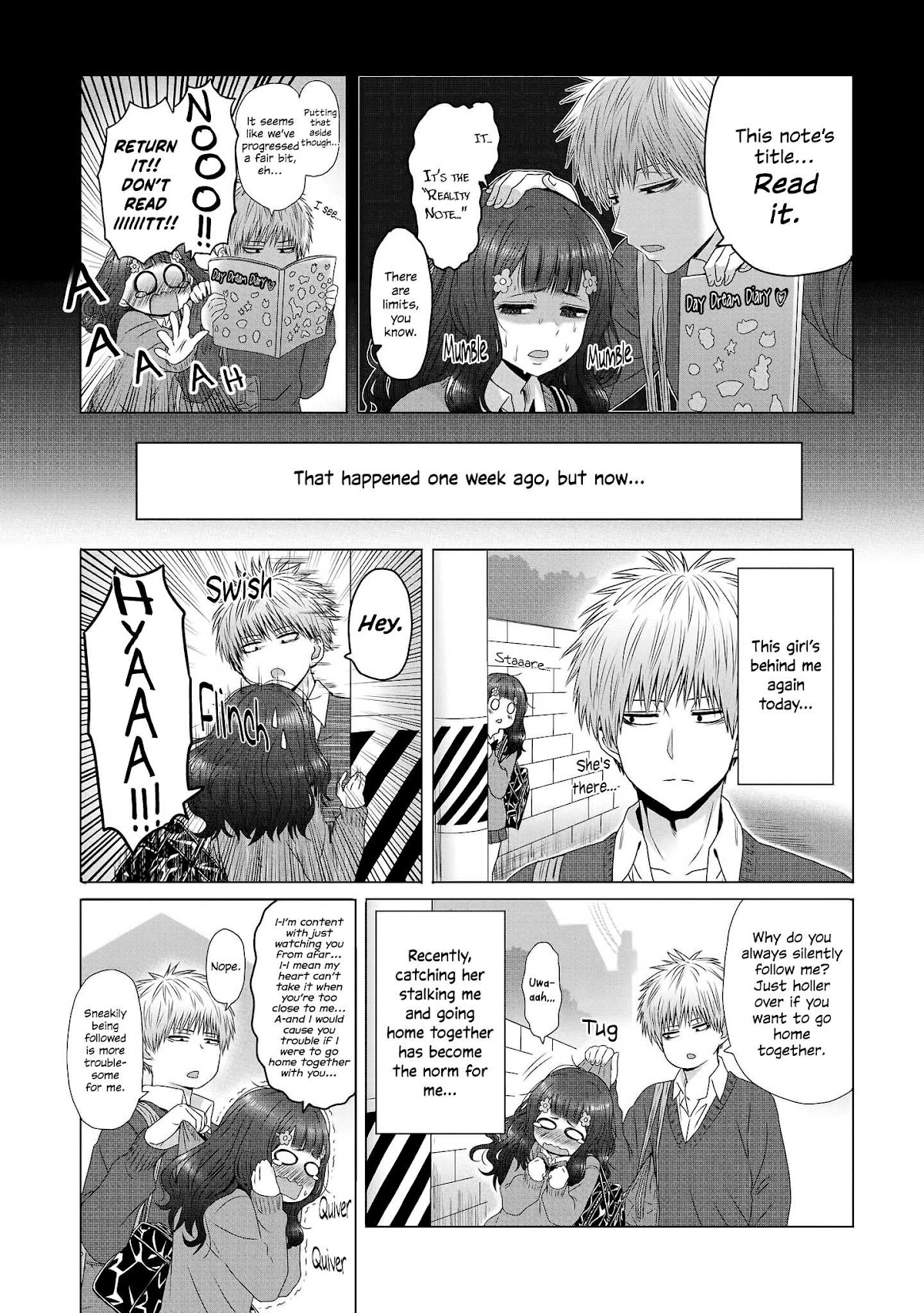 Precious 4p Short Stories Chapter 13 page 3 - Chapter 13: Miss Daydreamer [by Yanagida Fumita]