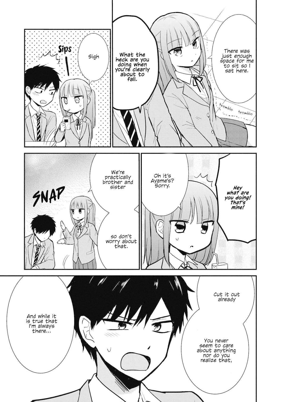 Precious 4p Short Stories Chapter 14 page 3 - Chapter 14: Absentminded Childhood Friend [by Azuma Fuyu]