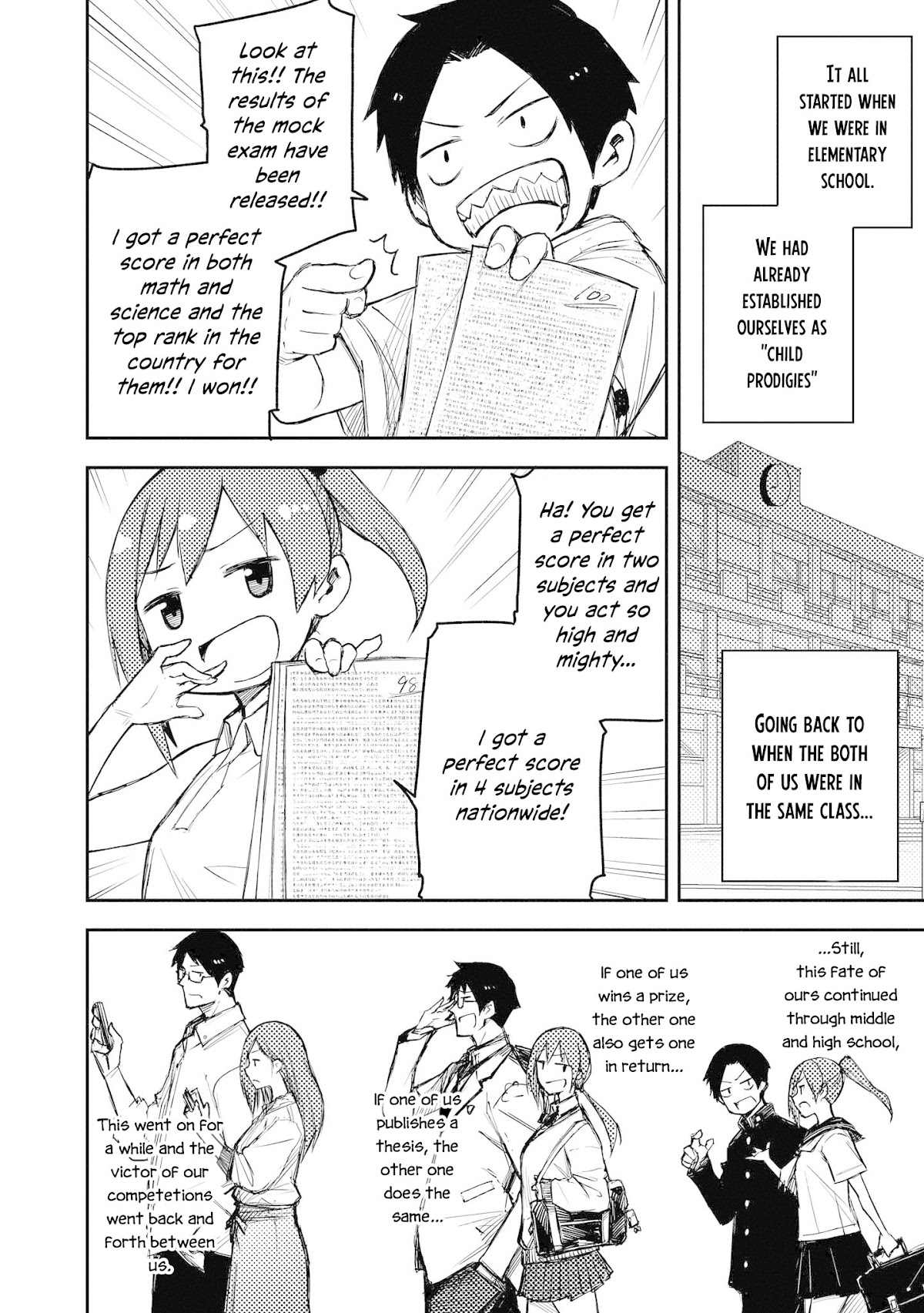 Precious 4p Short Stories Chapter 15 page 2 - Chapter 15: GENIUS [by Takaki Tsuyoshi]