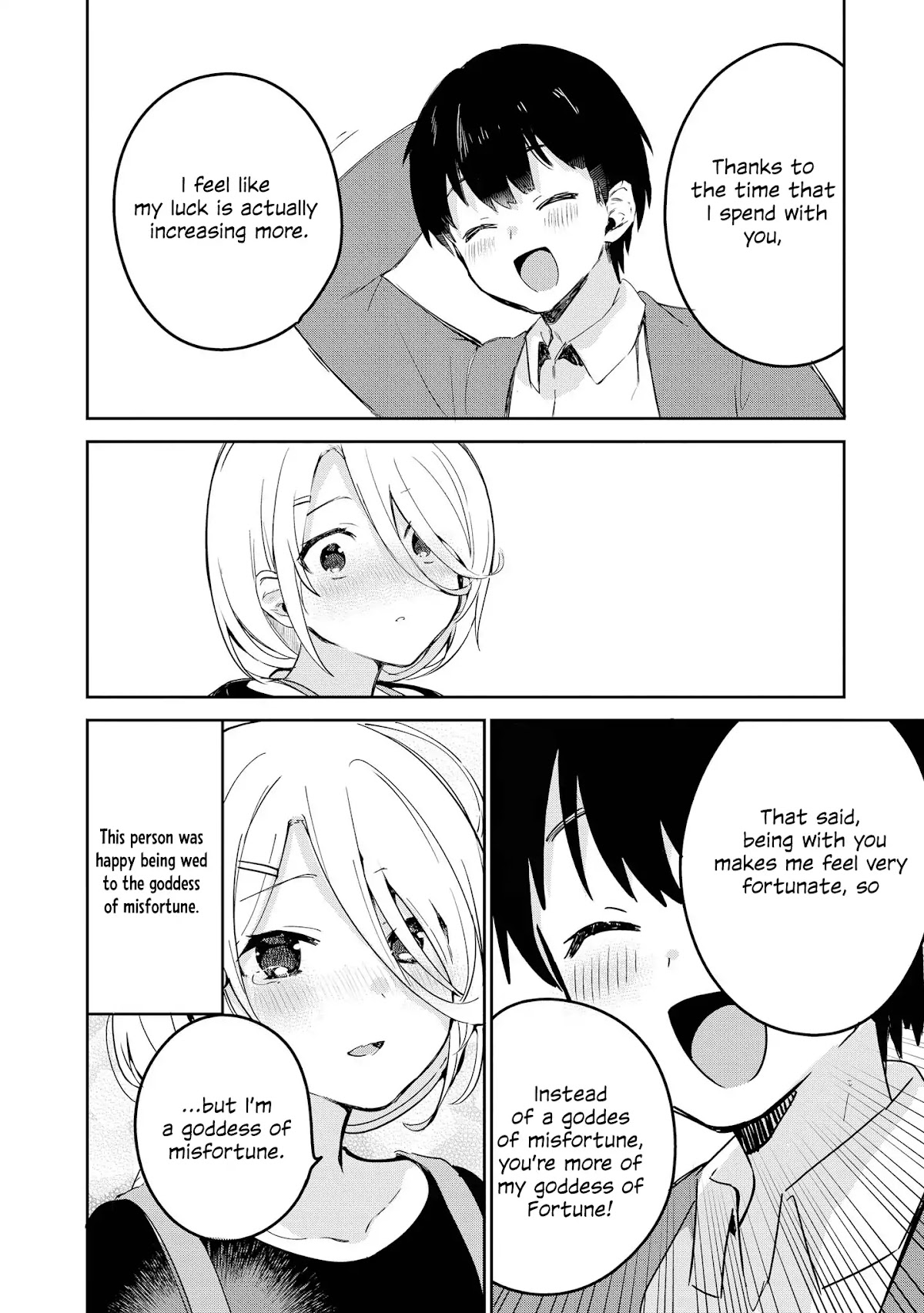Precious 4p Short Stories Chapter 2 page 4 - Chapter 2: The Story of how My Wife was a Goddess [by Konbu Wakame]