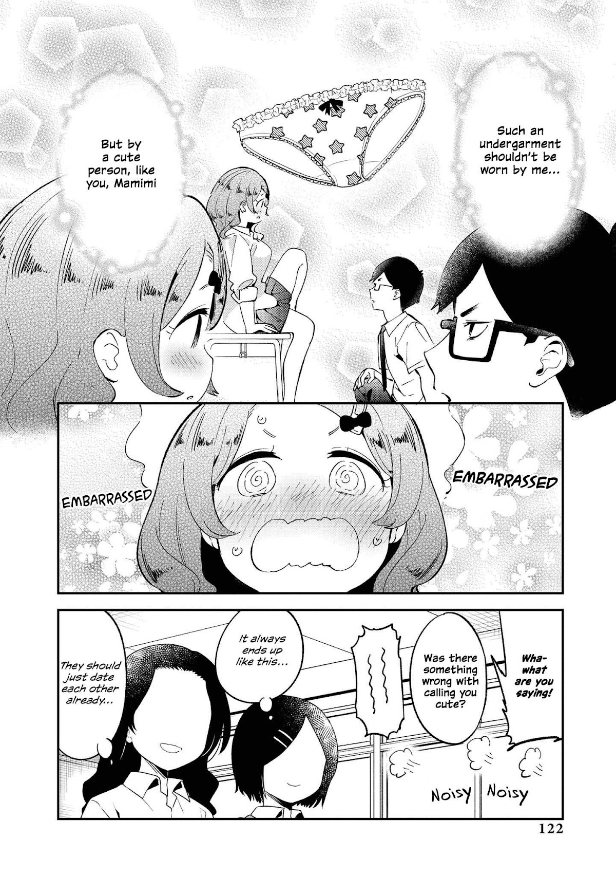 Precious 4p Short Stories Chapter 20 page 4 - Chapter 20: Mamimi Always Fails at Teasing! [by Mizu Asato]