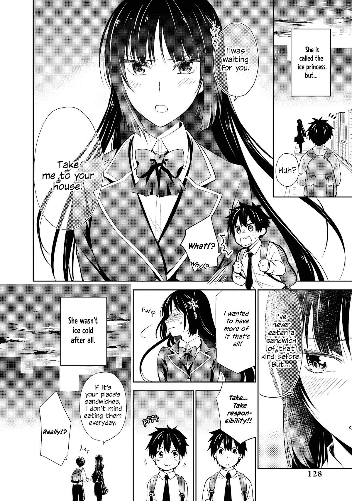 Precious 4p Short Stories Chapter 21 page 4 - Chapter 21: Ice cold Hyoudou-san [by Yoneda Kazusa]