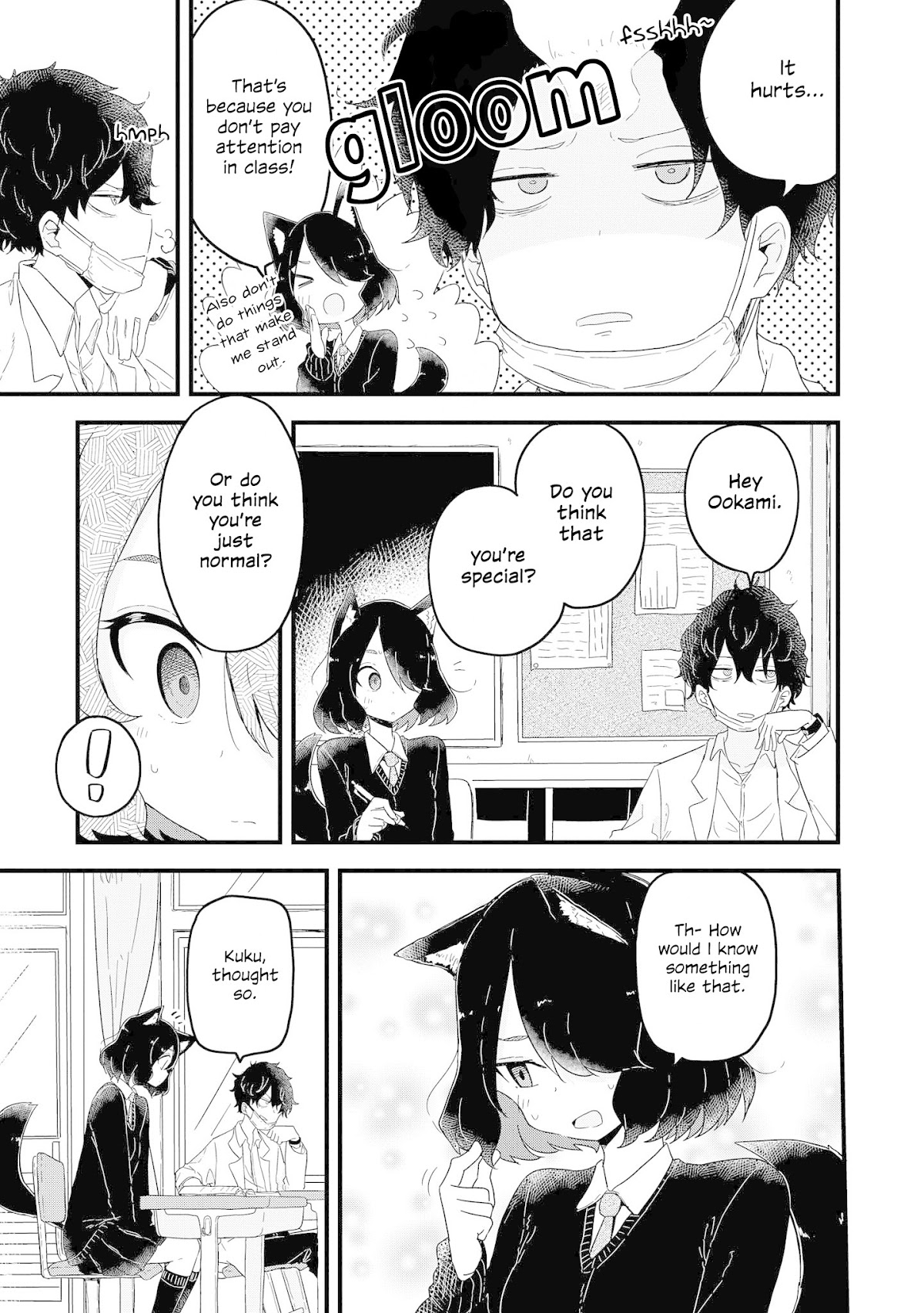 Precious 4p Short Stories Chapter 23 page 3 - Chapter 23: Wolf is scared of Sheep [by Rucchiifu]