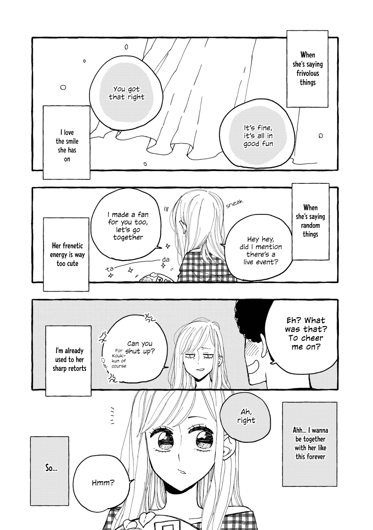 Precious 4p Short Stories Chapter 24 page 3 - Chapter 24: Afro's Love [by Sorato Shunsuke]