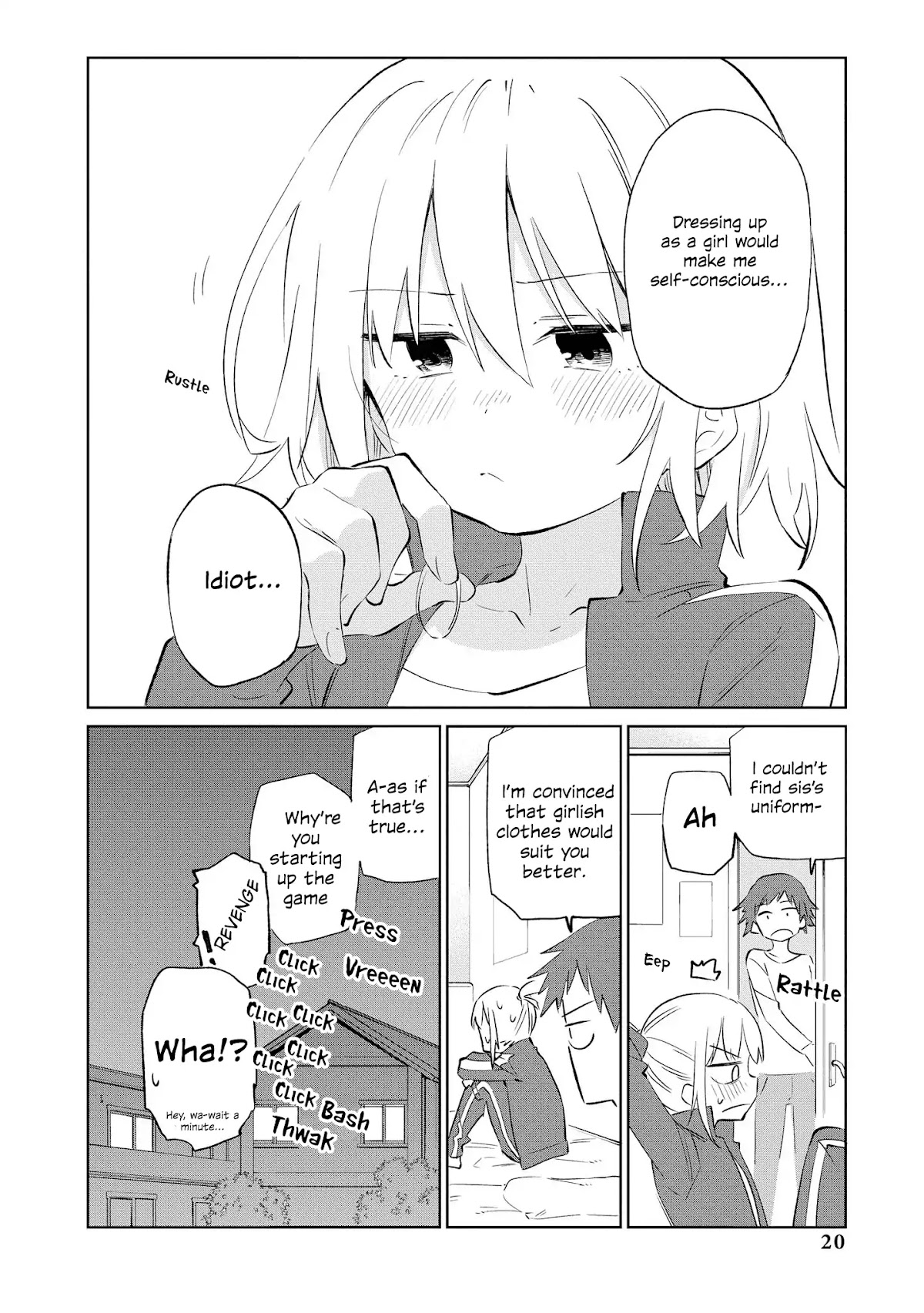 Precious 4p Short Stories Chapter 3 page 4 - Chapter 3: My Tomboy Friend [by Akitaka]