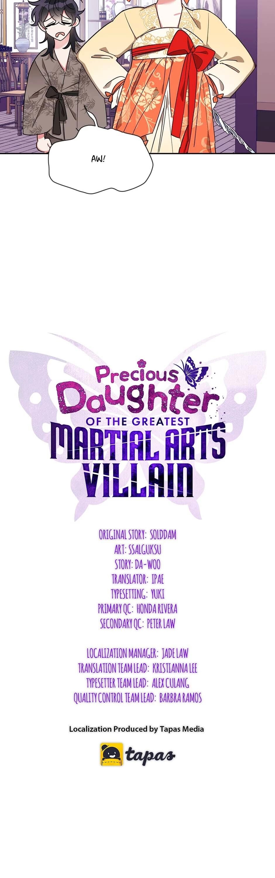 Precious Daughter of the Greatest Martial Arts Villain Chapter 40 page 9 - Chapter 40: An Unexpected Surprise (Season 1 Finale)
