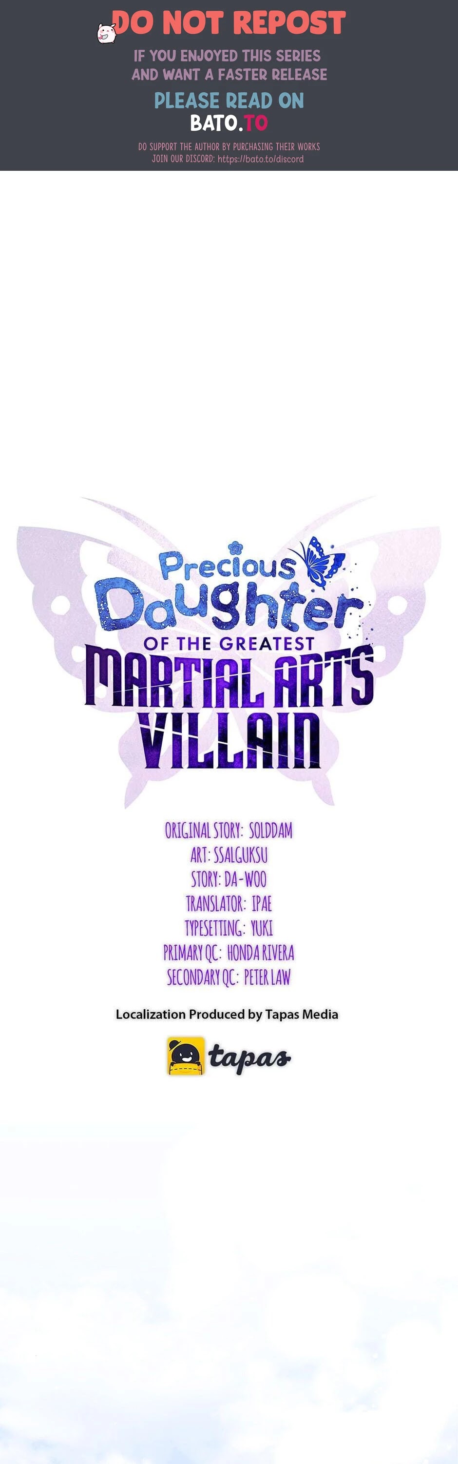 Precious Daughter of the Greatest Martial Arts Villain Chapter 9 page 1 - Chapter 9: Flowers