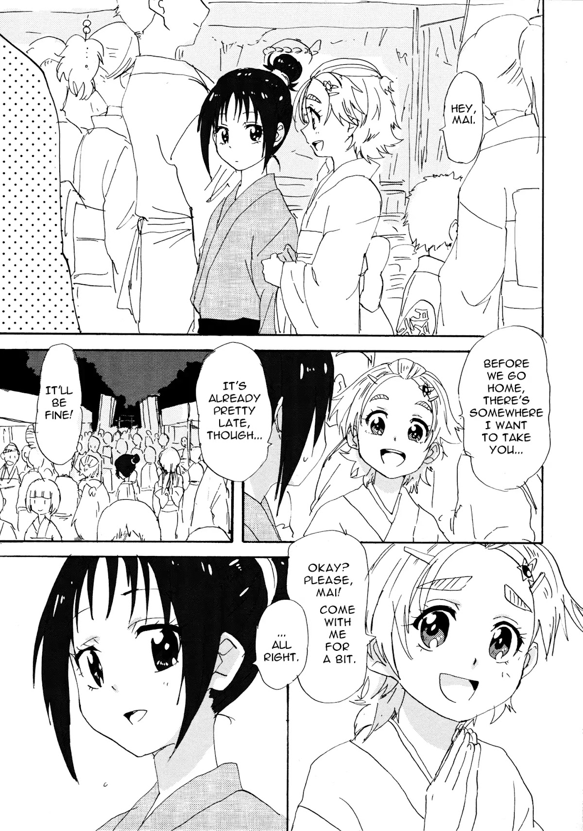 PreCure dj: Taishou Romance SakiMai Book Chapter 0 page 17 - Chapter: One Shot
