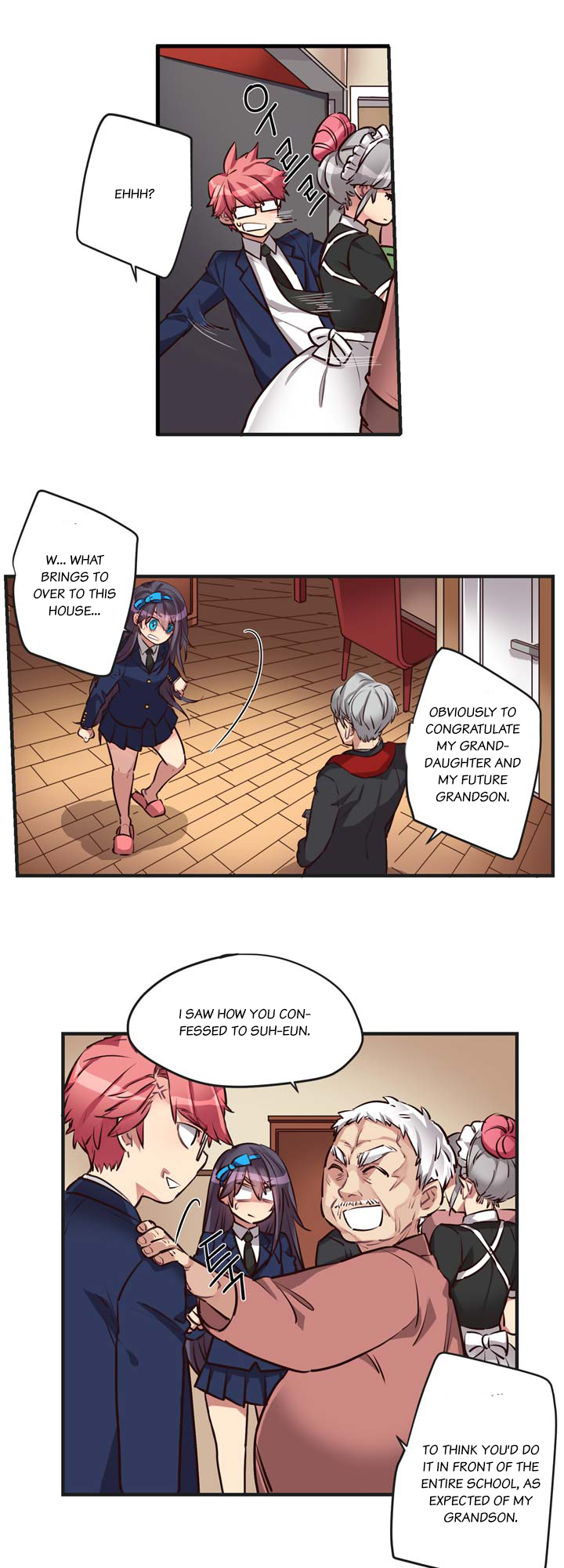 Premarital Relationship Chapter 21 page 12 - Chapter 21: The Formality of Triangular Relationship (1)