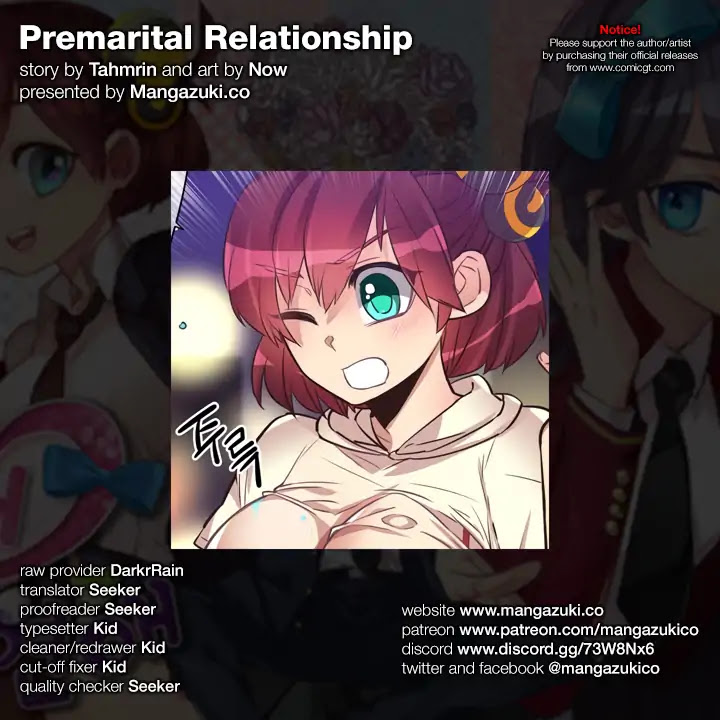 Premarital Relationship Chapter 63 page 1 - Chapter 63: Vacation Formula (5)