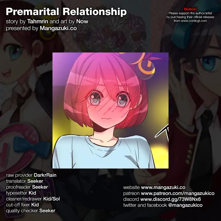 Premarital Relationship Chapter 64 page 1 - Chapter 64: Vacation Formula (6)