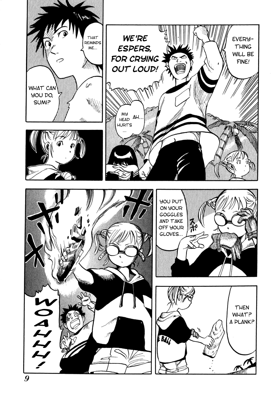 Present for Me Chapter 1.2 page 12 - Chapter 1 v2 : Psychic Youth Brigade, Move Out!